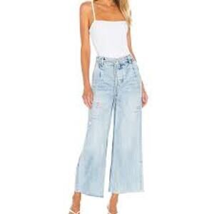 Free People Kinsey cropped wide-leg jeans Size 26 (S) Pre-loved  (B110149)